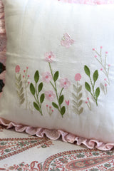 Cushion covers - Embroidery Garden Petal