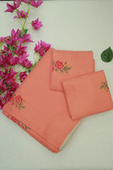 Bedsheets - Queen cross stitch embroidered bedsheets