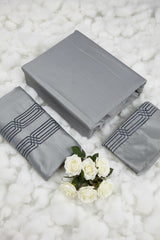 Bedsheets - Queen premium satin silk bedsheets| 240cm * 275cm