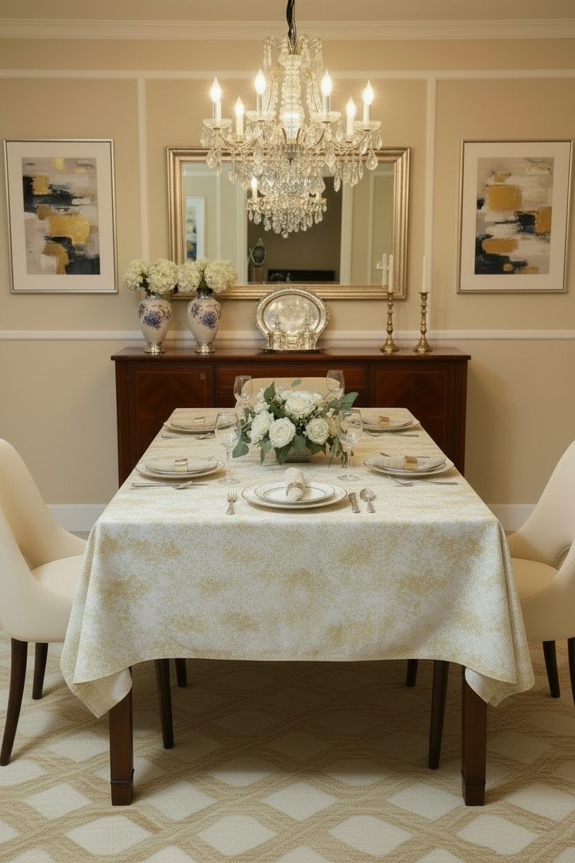 Table cloth -4 seater (152cm*138cm)