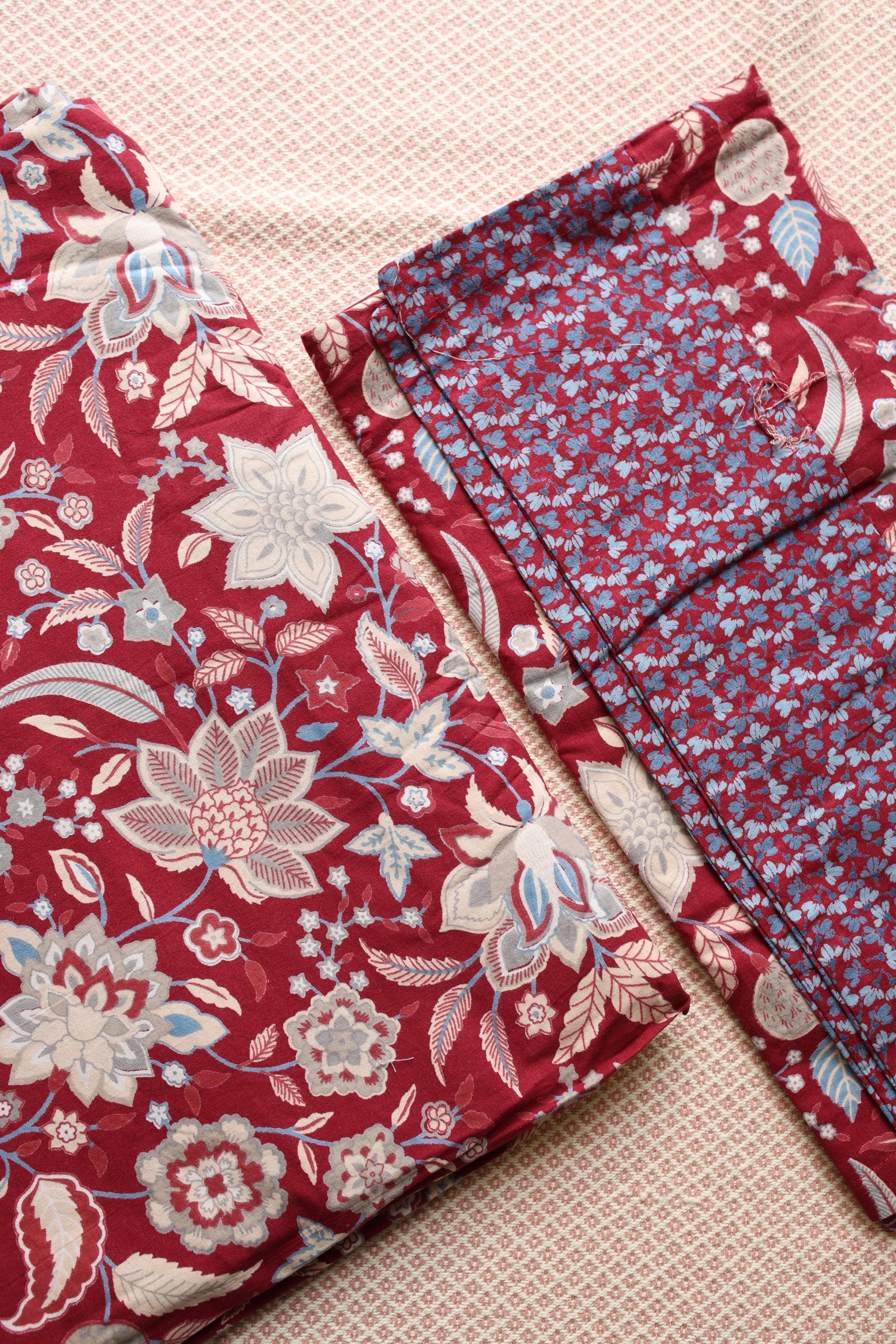 SuperKing Ajrakh Print Cotton Bedsheet