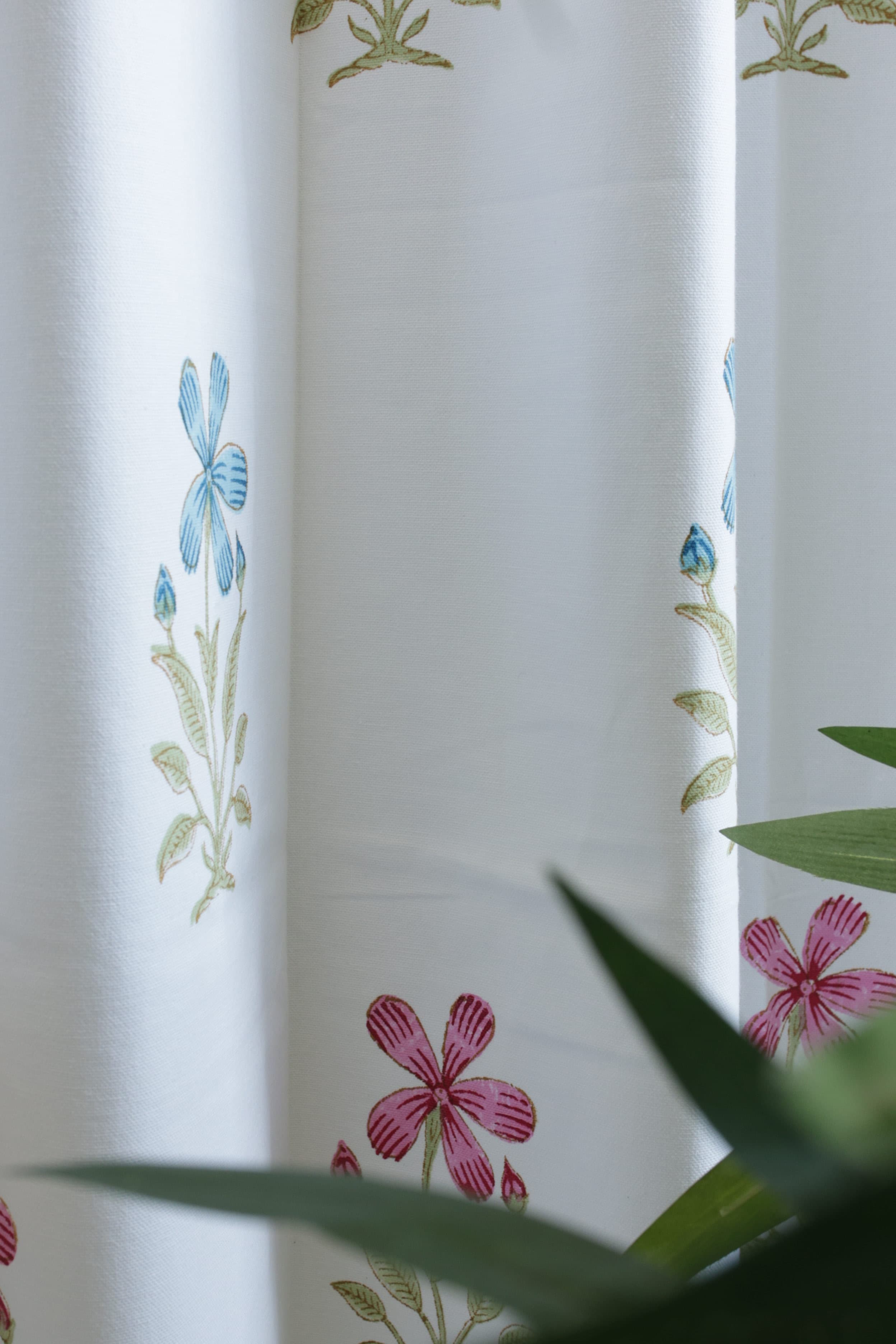 curtains-Handblock printed curtains