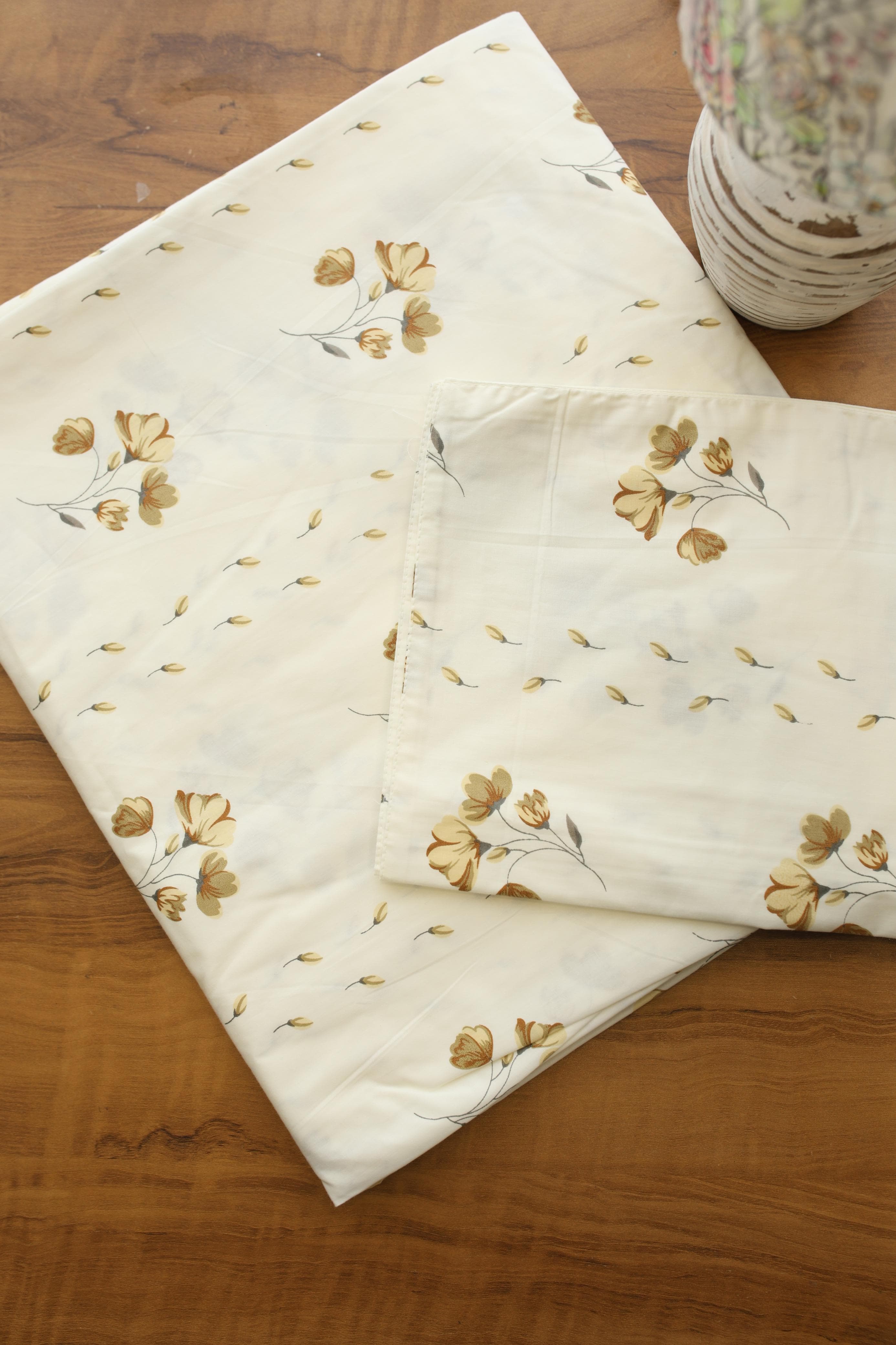 Bedsheets - Super King soft cotton english floral bedsheet