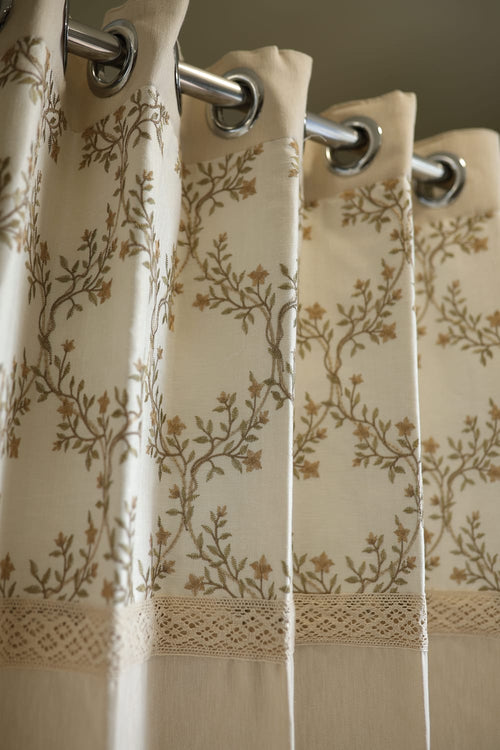 Curtains - Premium Embroidery designer opaque curtains