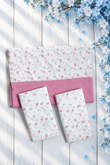 Bedsheets-Queen daily use border bedsheets