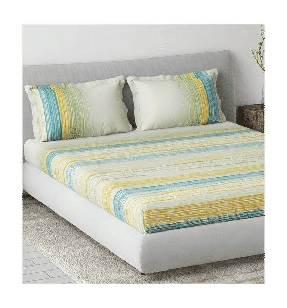 Bedsheets - Queen premium soft cotton bedsheet Digital print DD