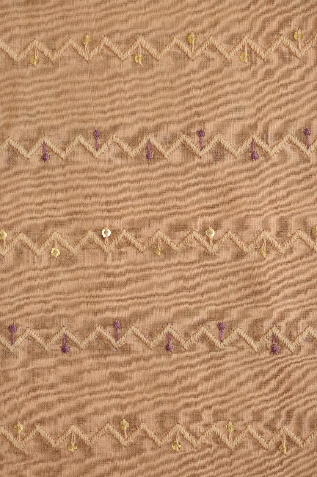 Fabrics - Chanderi embroidery kurti fabric
