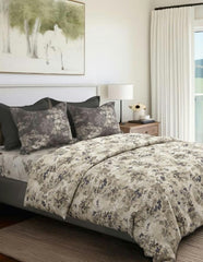 Bedsheets - Queen bedsheet set - premium soft cotton digital print Rhythm