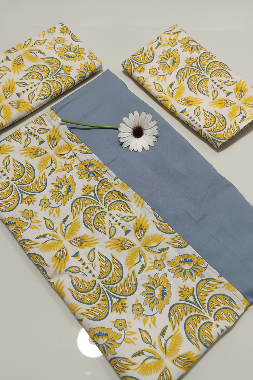 Bedsheets-Queen daily use border bedsheets