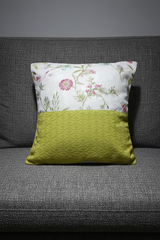 Cushion cover : (Embroidery) 16×16