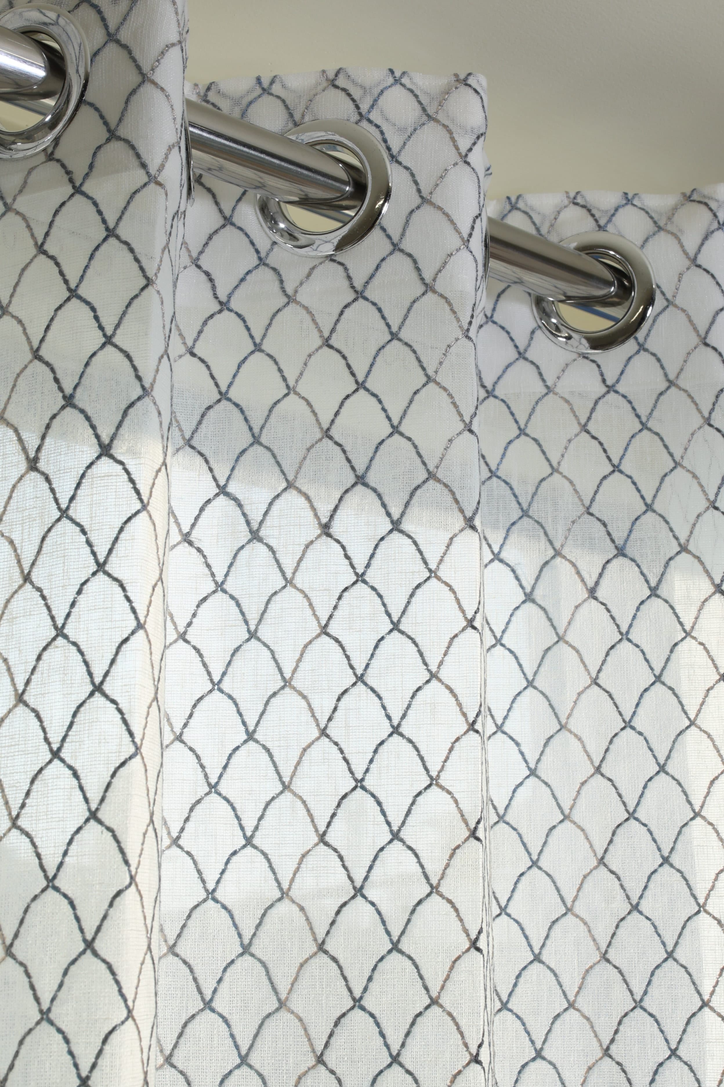Curtains - Premium Embroidery sheer curtains zenit Maguri prebooking