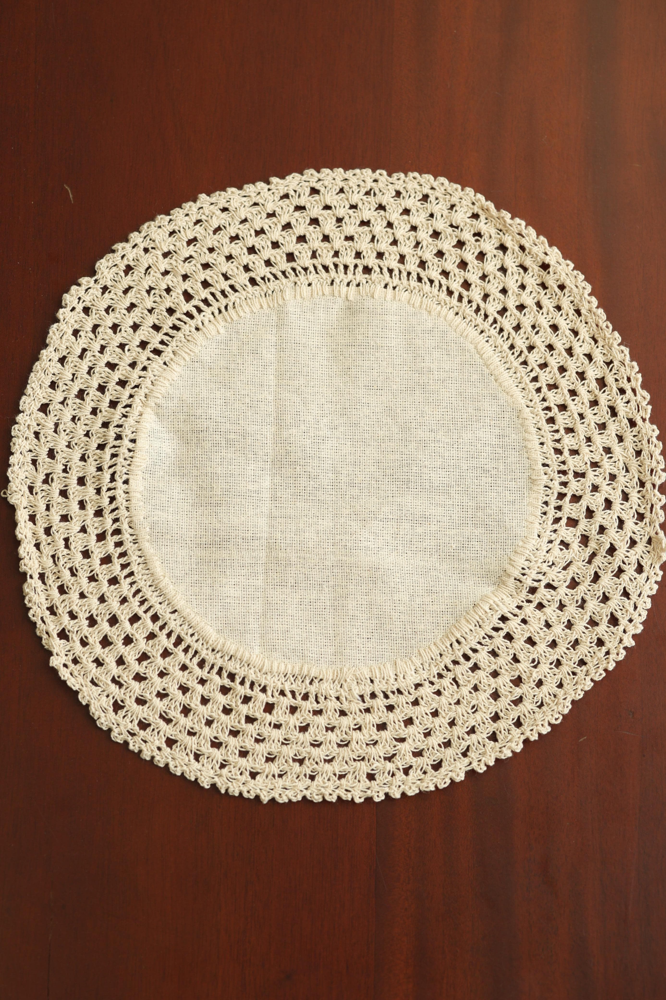 Coaster - crochet coaster 10 inches