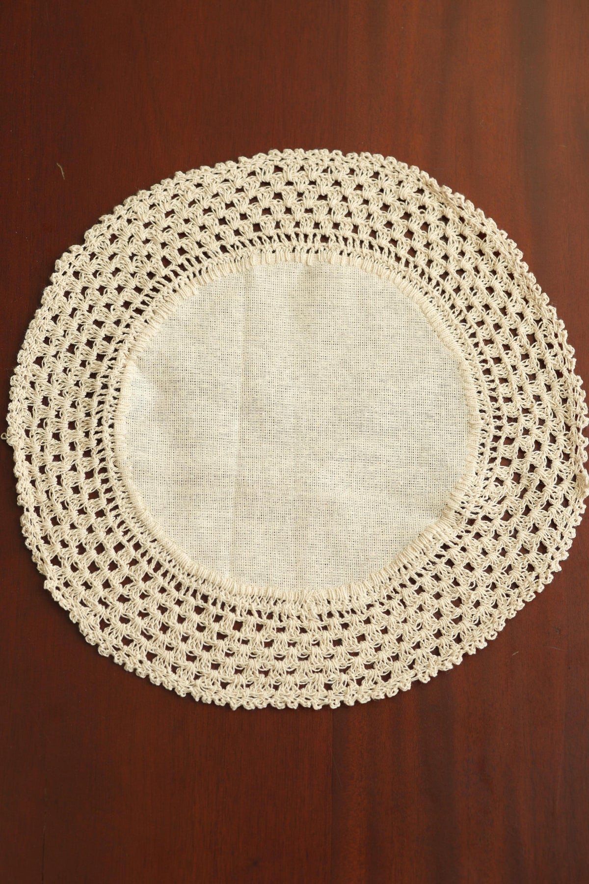 Coaster - crochet coaster 10 inches