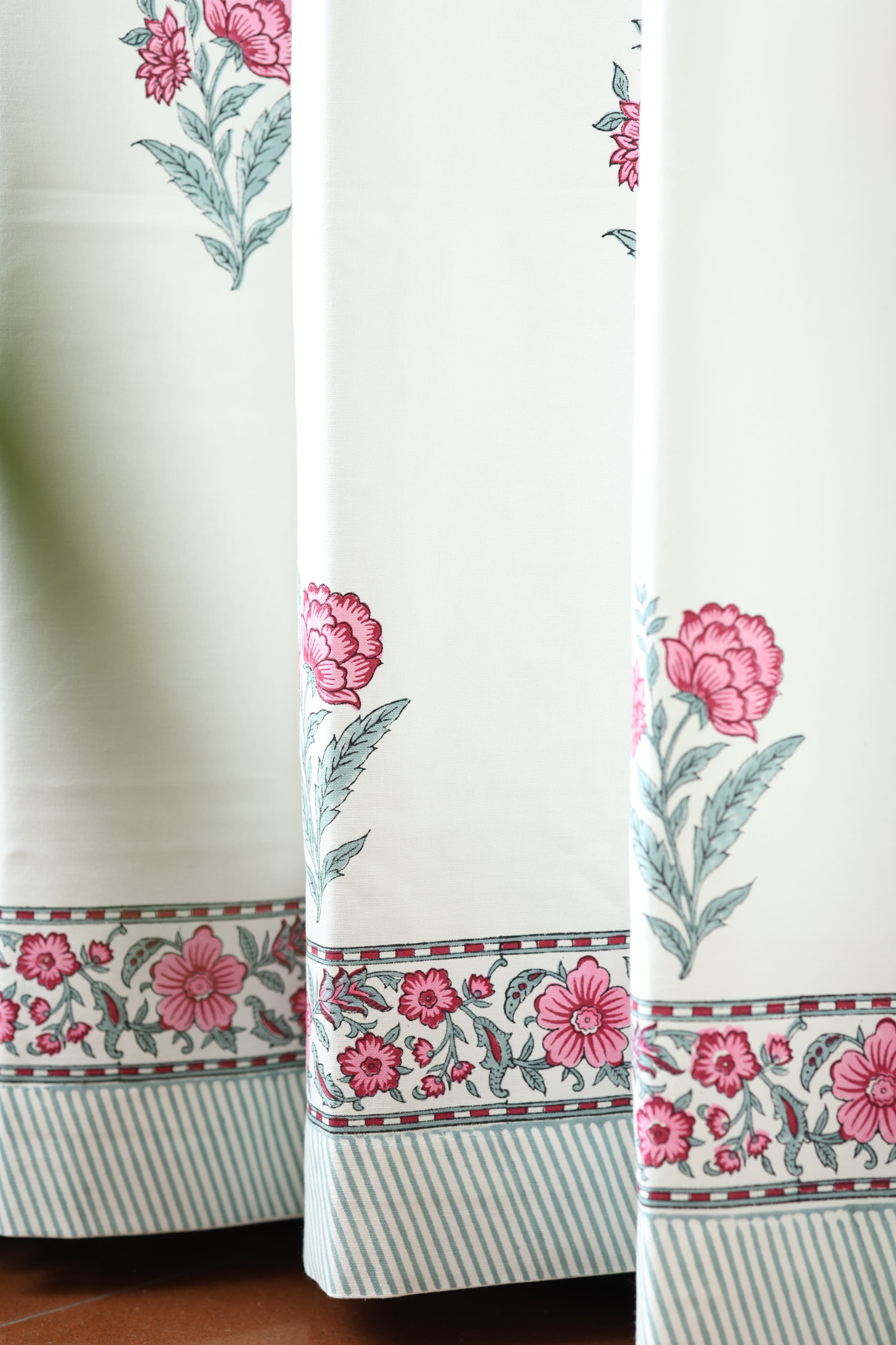 Curtains - Handblock printed curtains