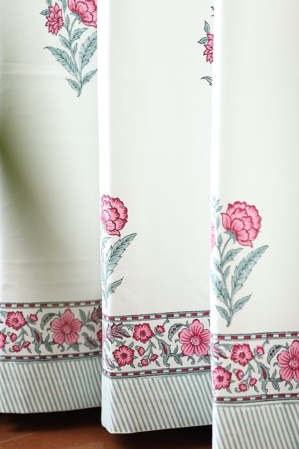 Curtains - Handblock printed curtains