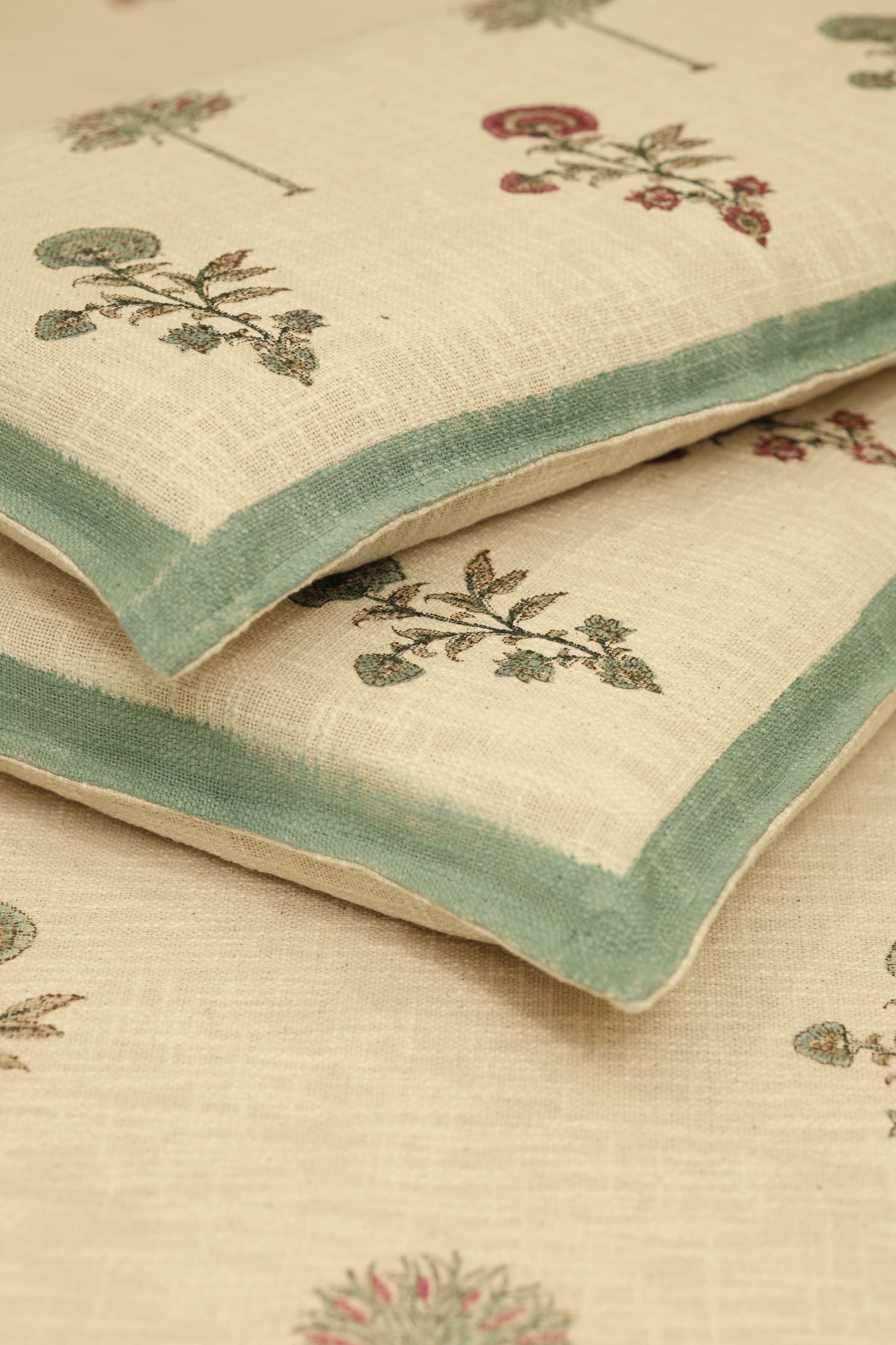 Spread : Handblock Jute Bedspread
