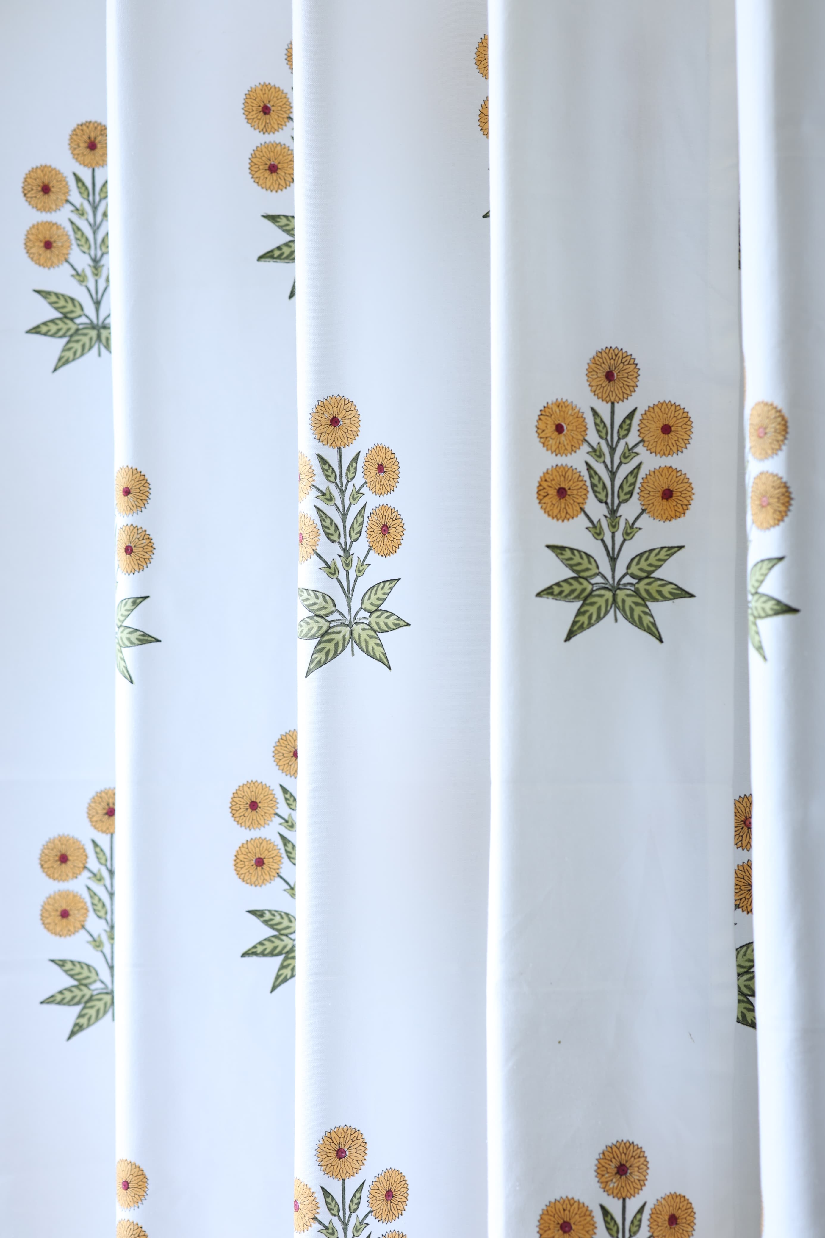 Curtains - Handblock printed curtains
