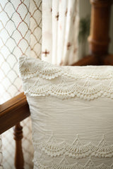 Cushion covers - 16*16 inches lace