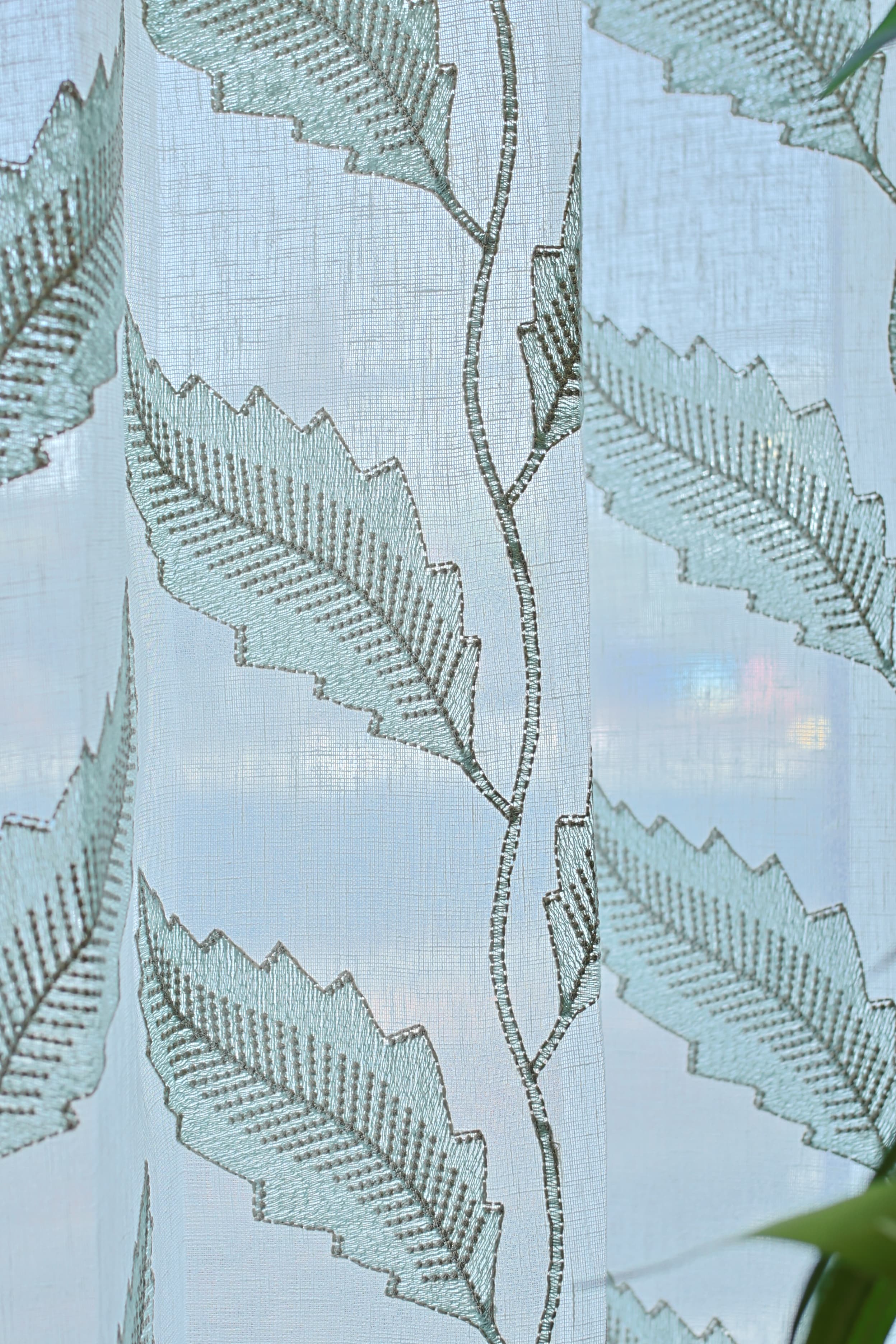 Curtains-Premium Embroidery sheer curtains zenit prebooking