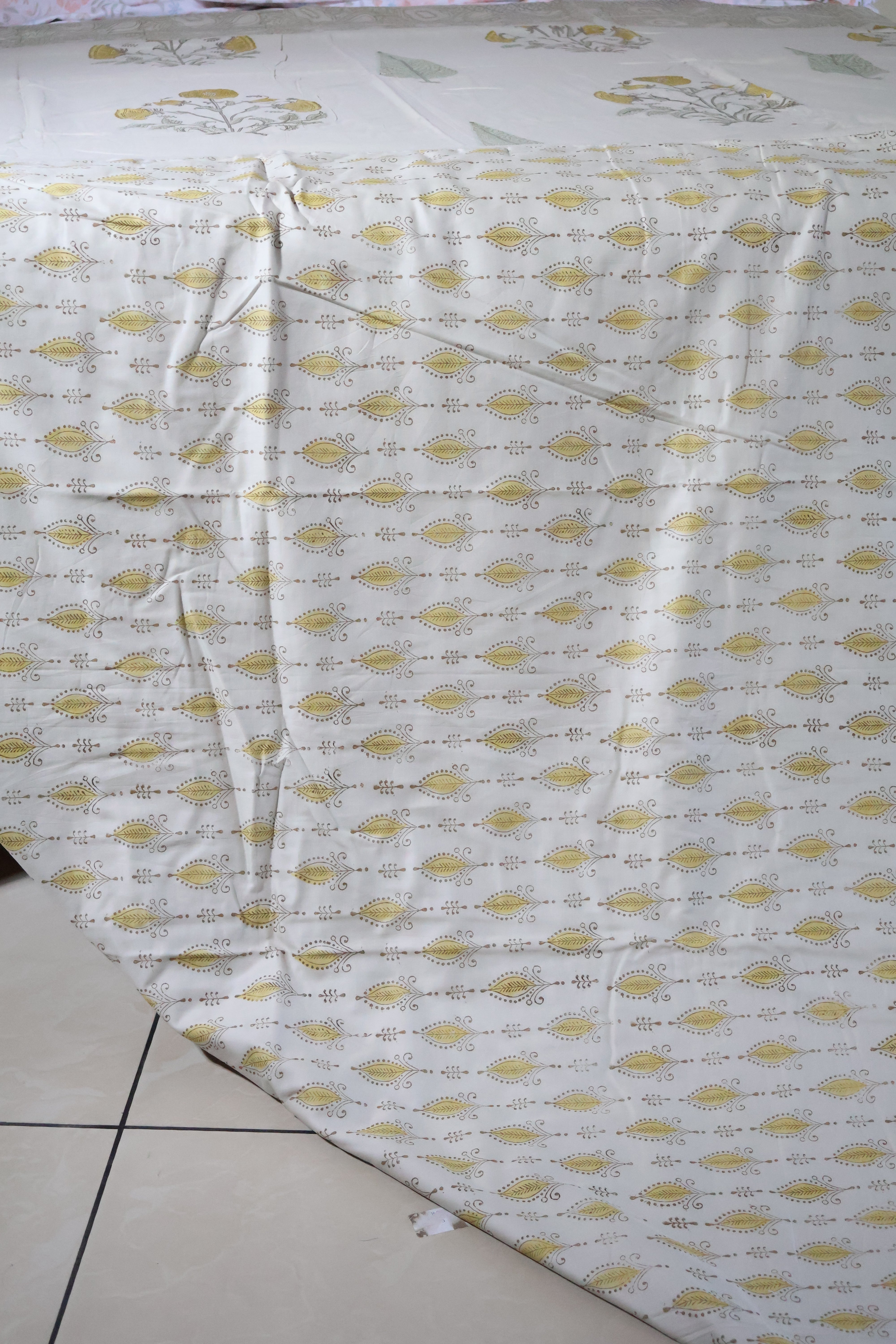 Double dohar / Blanket - Mughal handblock print