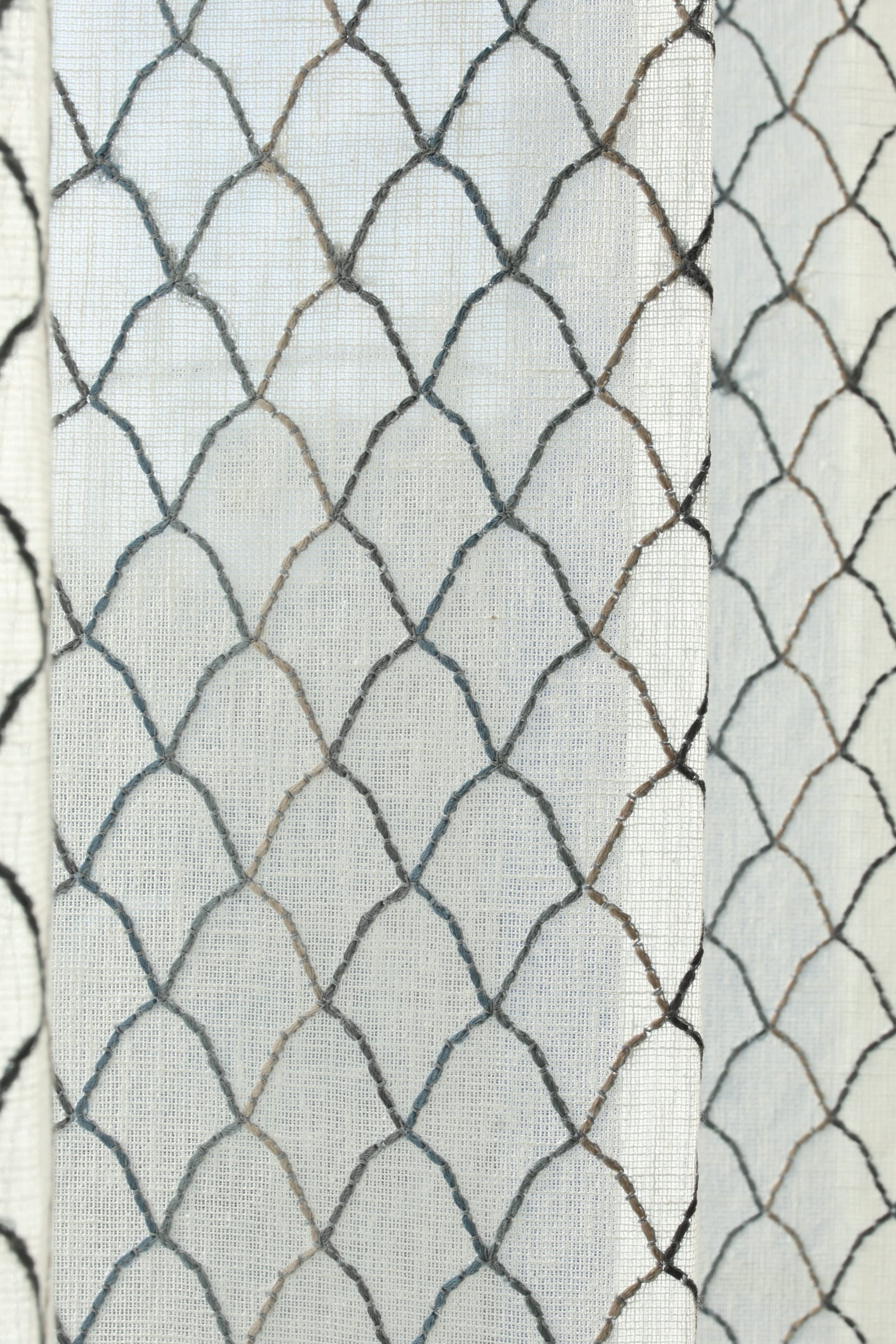 Curtains - Premium Embroidery sheer curtains zenit Maguri prebooking