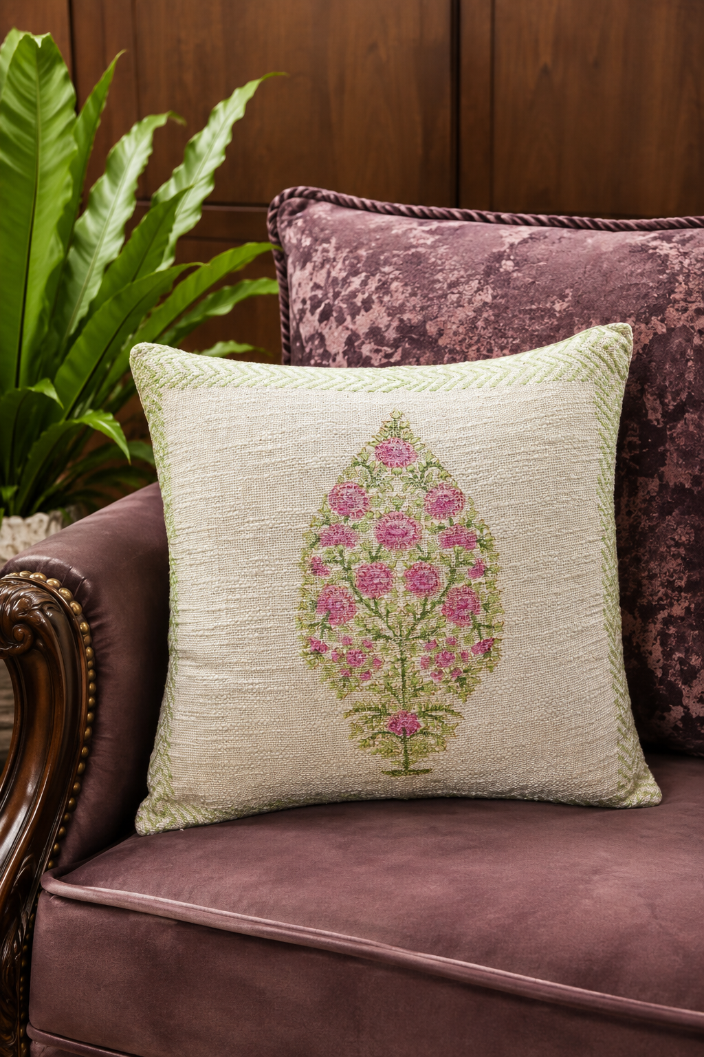 Cushion covers - jute cushion covers Size : 16*16 Inches