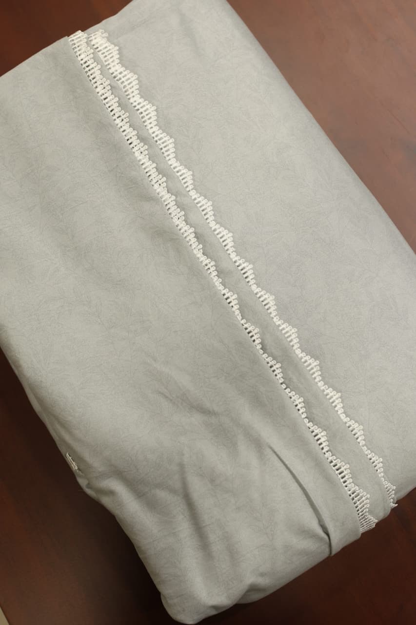 Plain single Dohar / Blanket lace