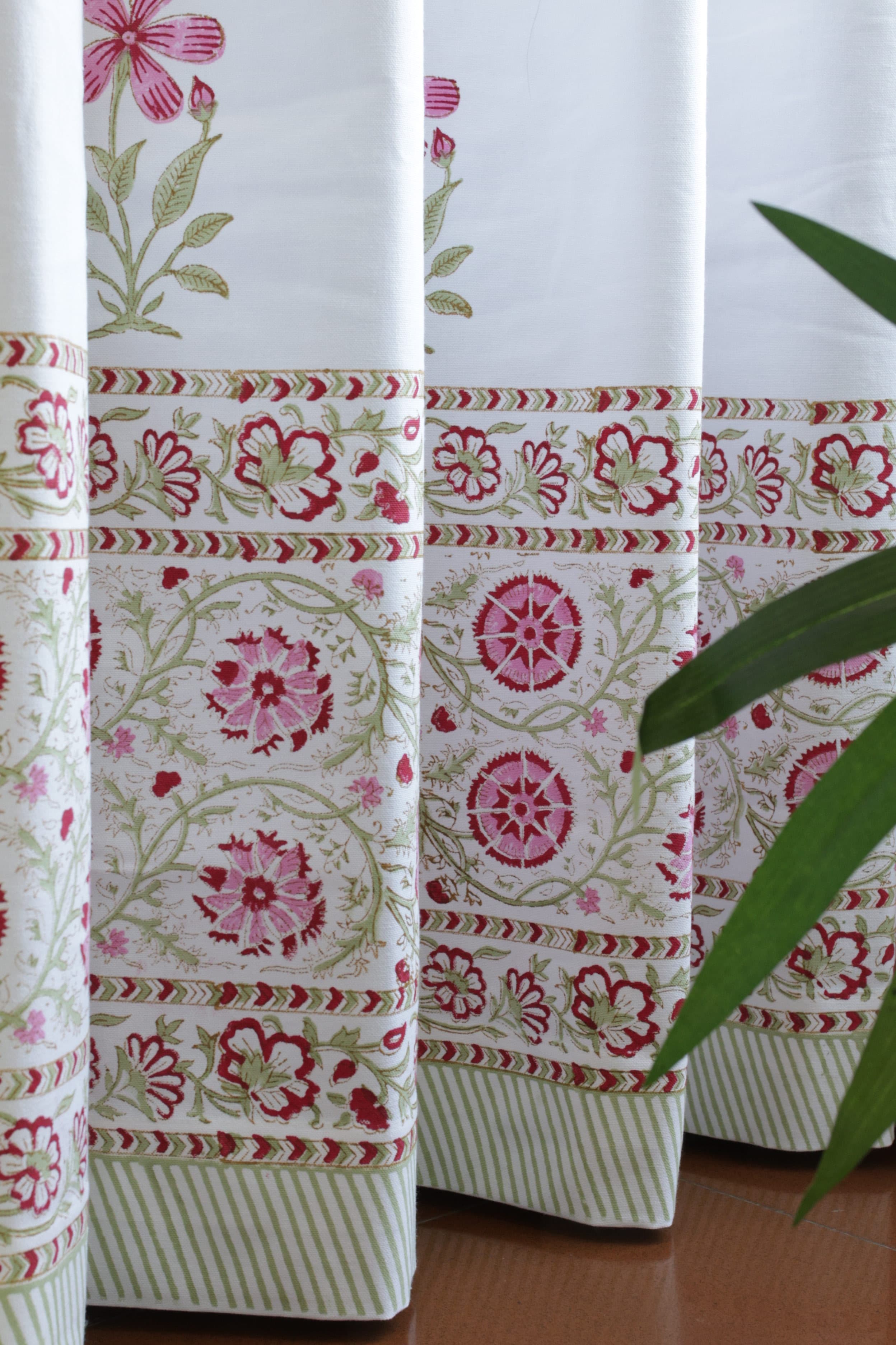curtains-Handblock printed curtains