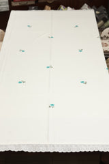 Onam Embroidery table cloth -6 seater