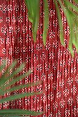 Fabrics - pintuck Handblock kurti cotton fabric offer sale