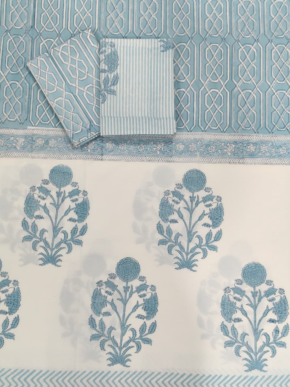 Bedsheets - Queen percale soft cotton bedsheets