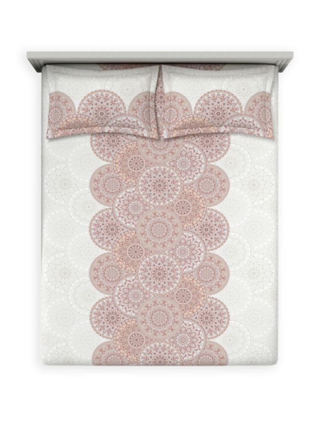 Bedsheets - Queen premium soft cotton bedsheet Digital print DD