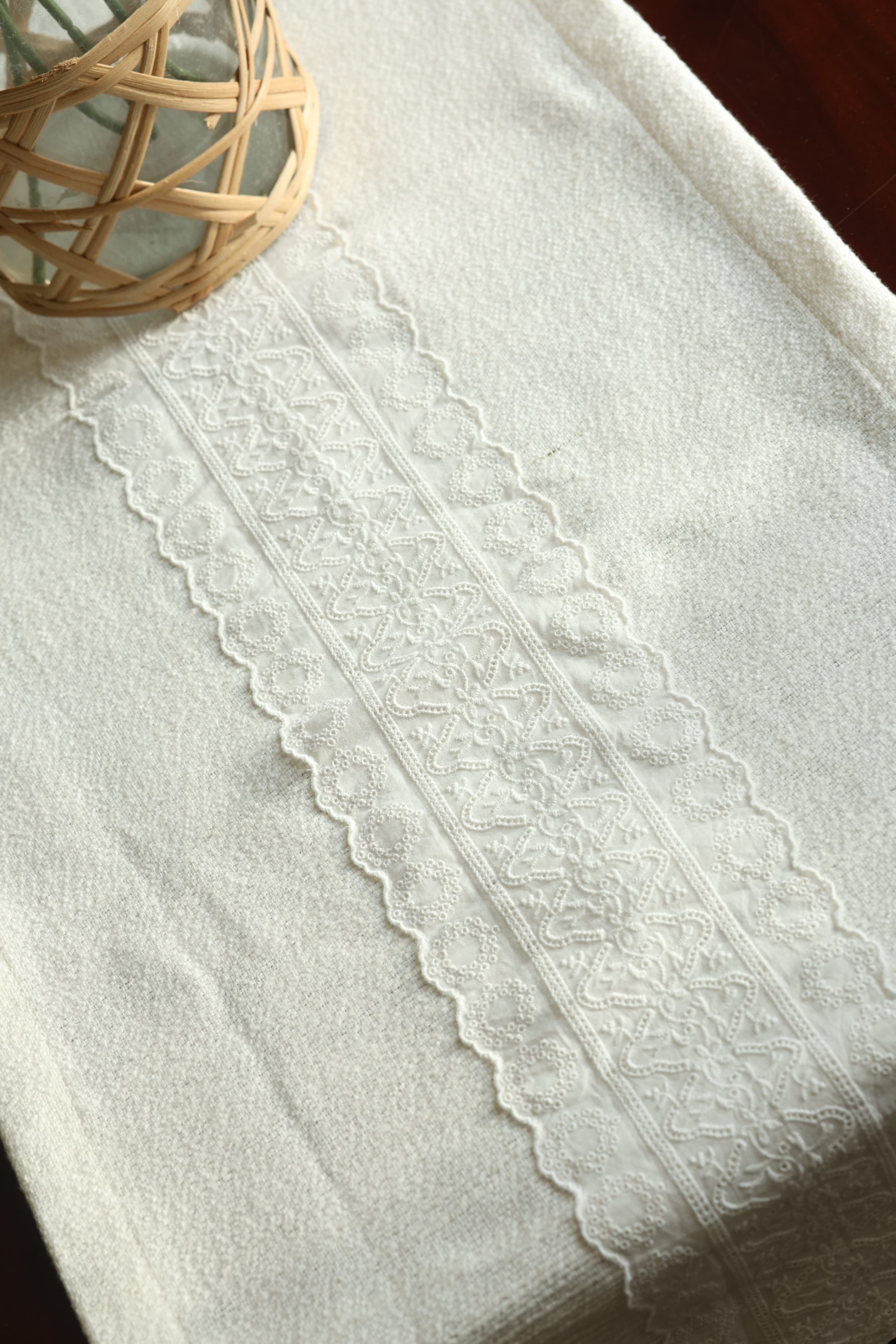Table runners - 6 seater embroidery