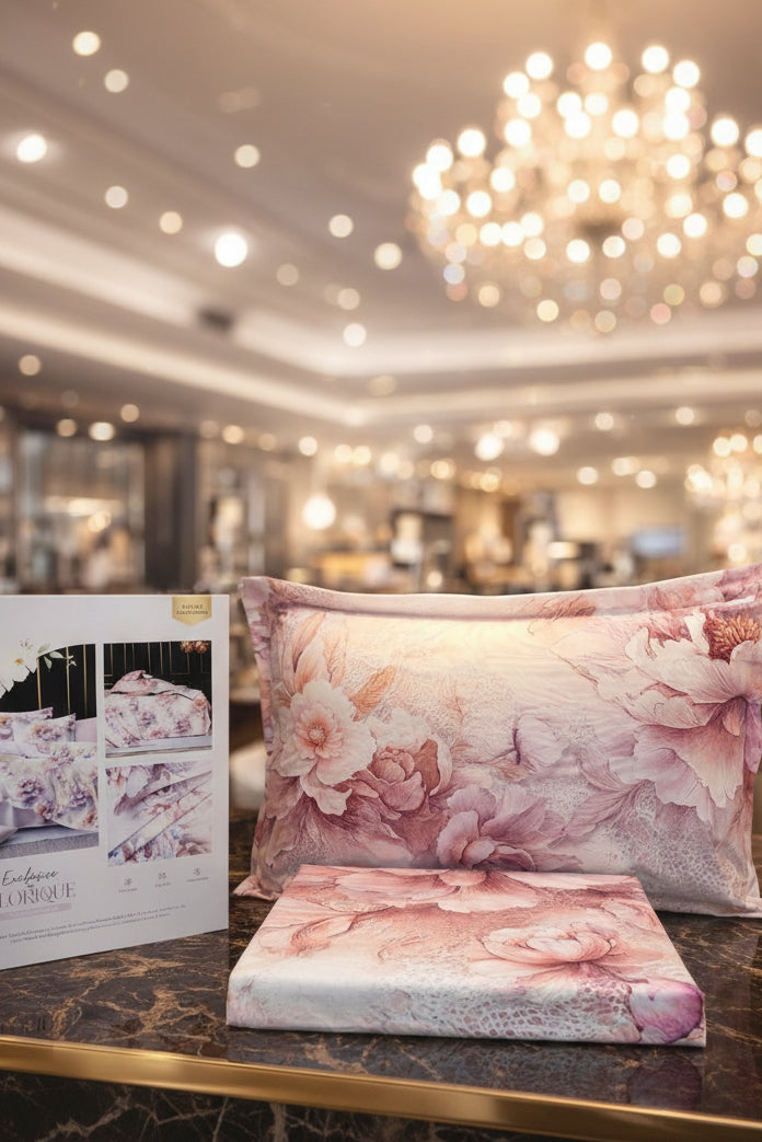 Bedsheets - Premium soft cotton digital print florique bedsheets