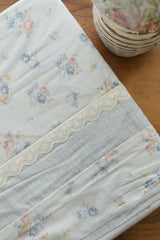 Bedsheets - Premium King cotton lace bedsheets majestic