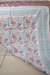 Double dohar / Blanket - Mughal handblock print