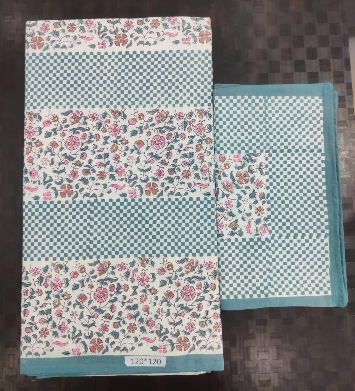 Bedsheets:Super king Handblock bedsheets