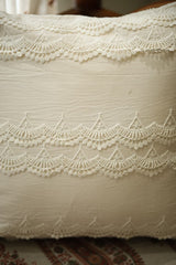 Cushion covers - 16*16 inches lace