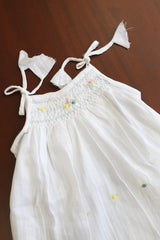 Kids smocked dress 6-10 month