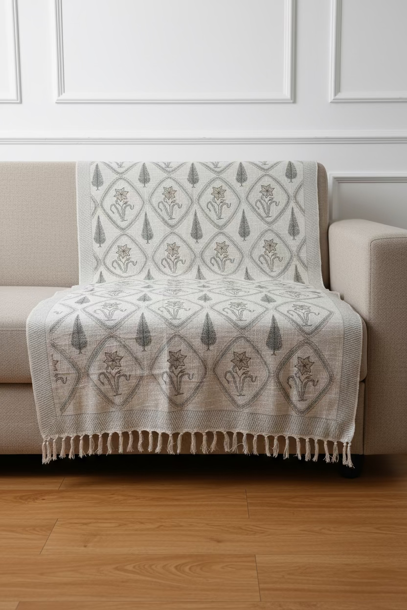 Sofa throw - Jute