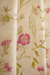 Curtains:Premium embroidered opaque curtains