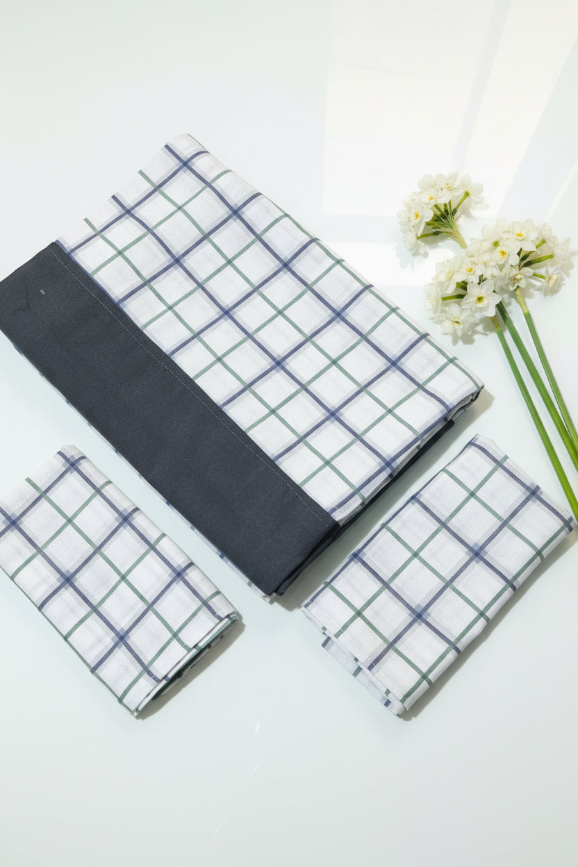 Bedsheets-Queen daily use border bedsheets