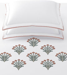 Bedsheets - King Premium machine embroidery bedsheets Sansaar