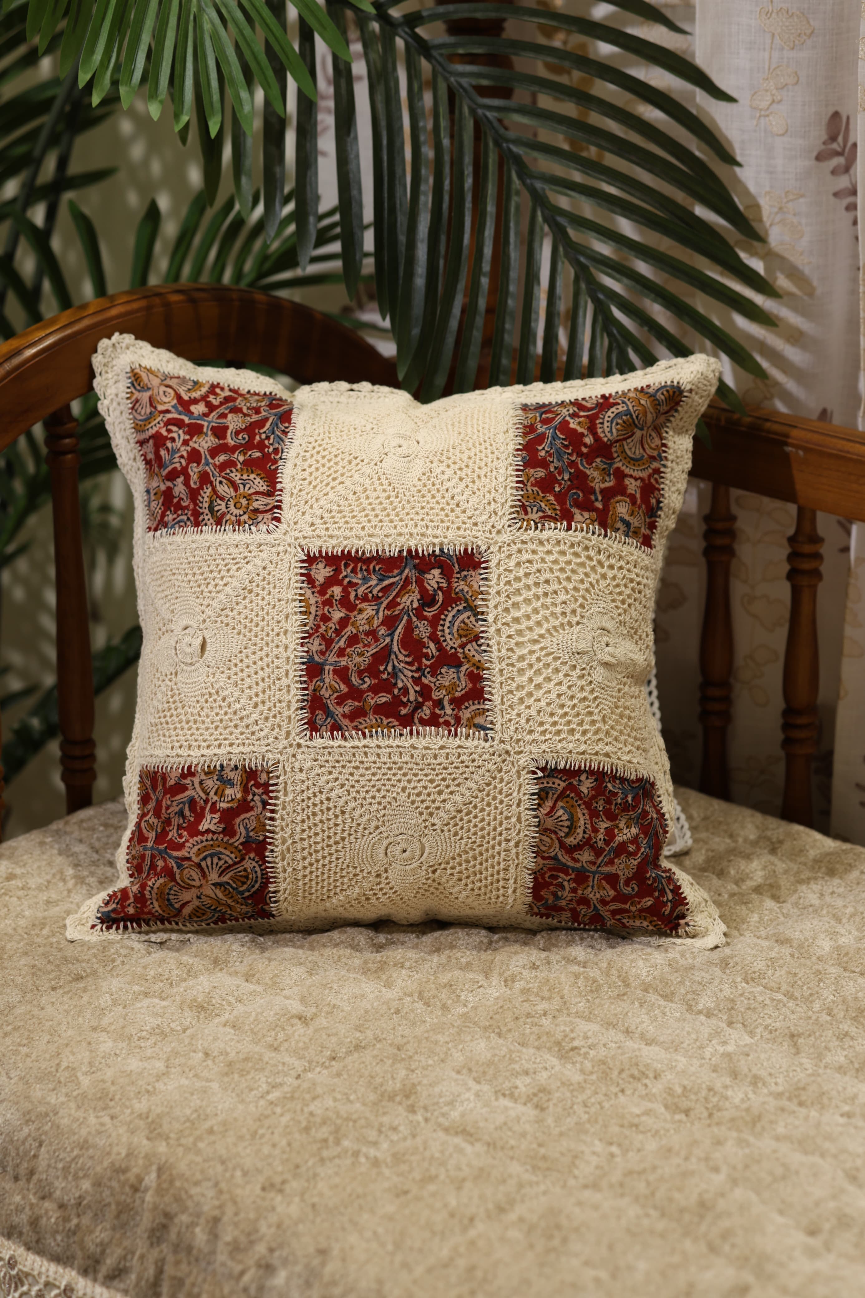 Cushion covers - crochet cushion covers Size :16*16 inches