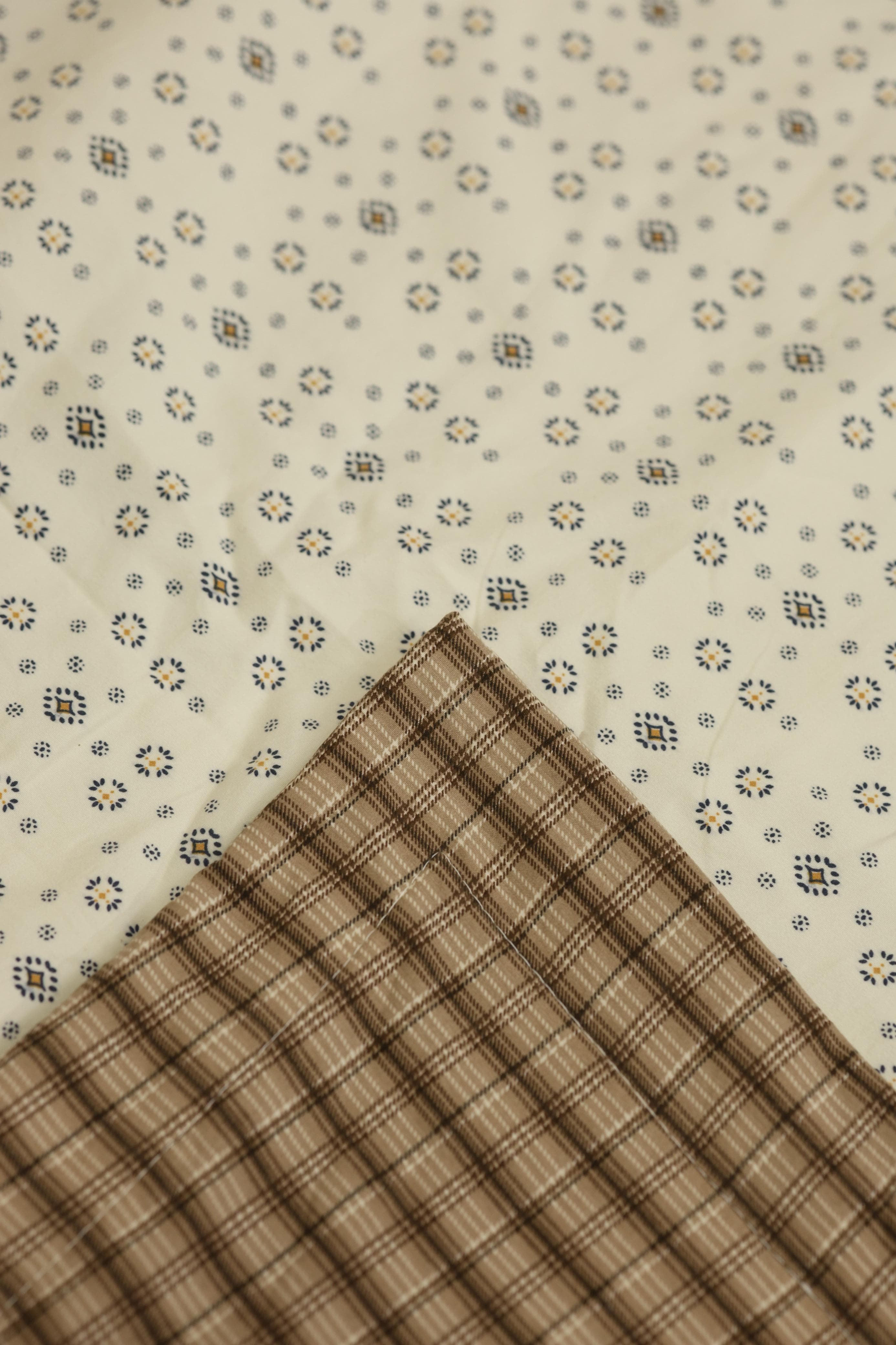 Double Dohar / blanket - English Floral