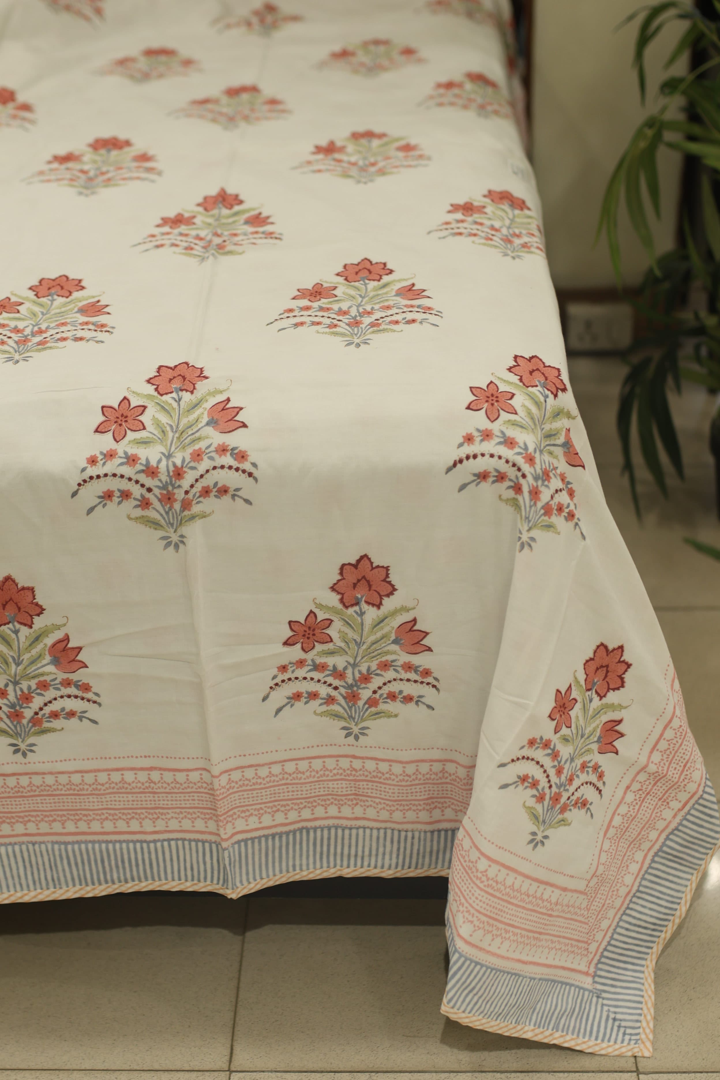 Single dohar handblock print