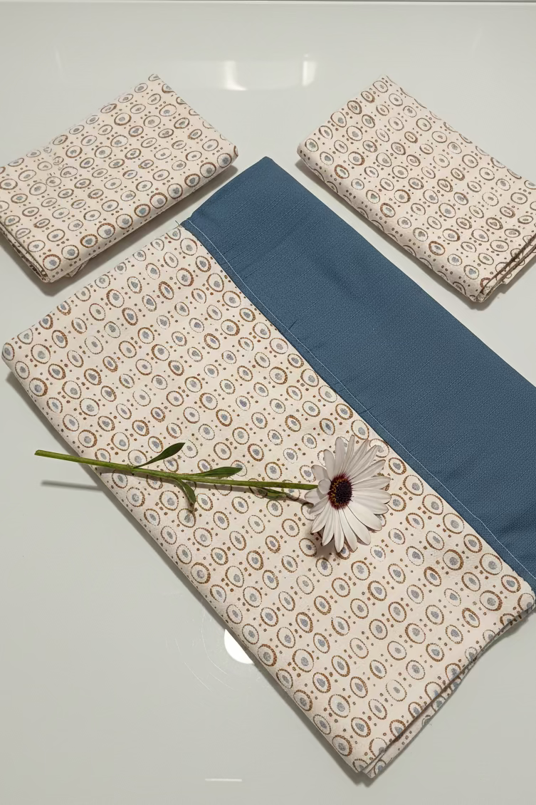 Bedsheets-Queen daily use border bedsheets