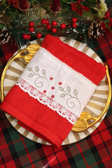 Towels : Embroidery Turkey towels Xmas edition