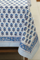 Table cloths - 8 seater Handblock printed canvas
