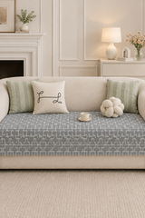 Sofa protector ( meter per) description 𝗔𝗻𝘁𝗶 𝗦𝗸𝗶𝗱(light slate gray)